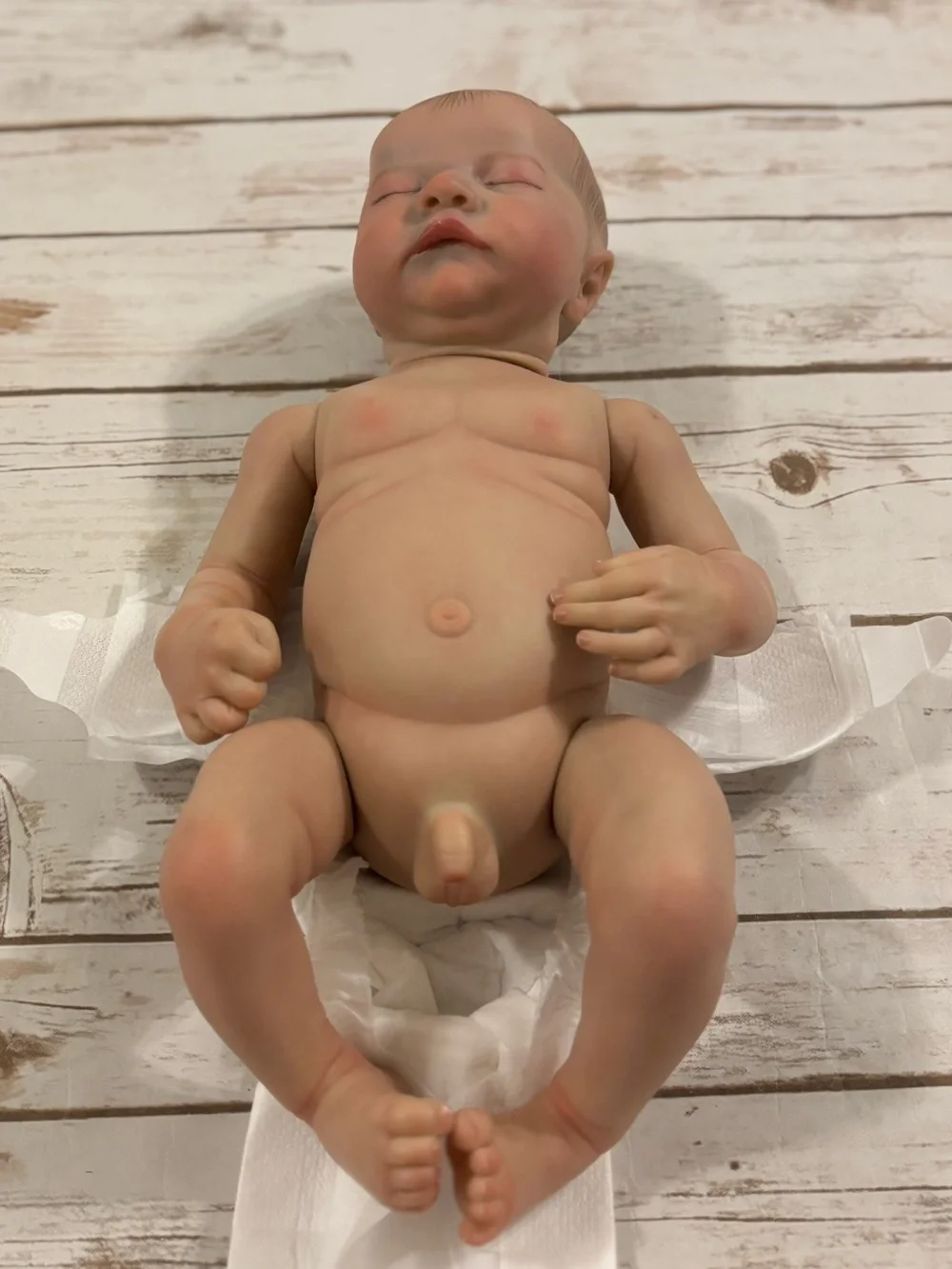 Reborn Baby Boy Doll Full Body 15 Inch Realistic Anatomically Correct